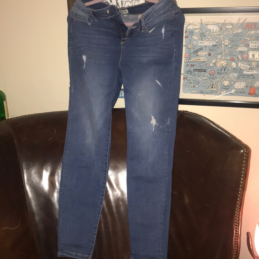 Dress Up Sneak Peak High Rise Skinny Jeans